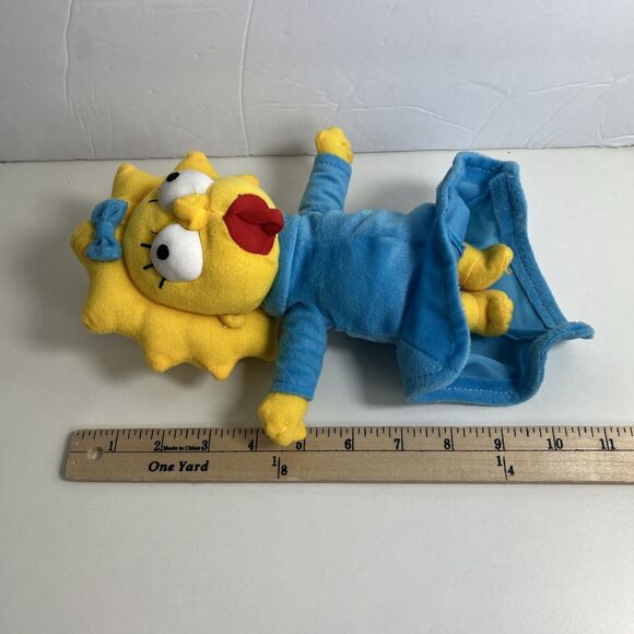The Simpsons Universal Studios 10” Maggie Toy Plush - Picture 7 of 7